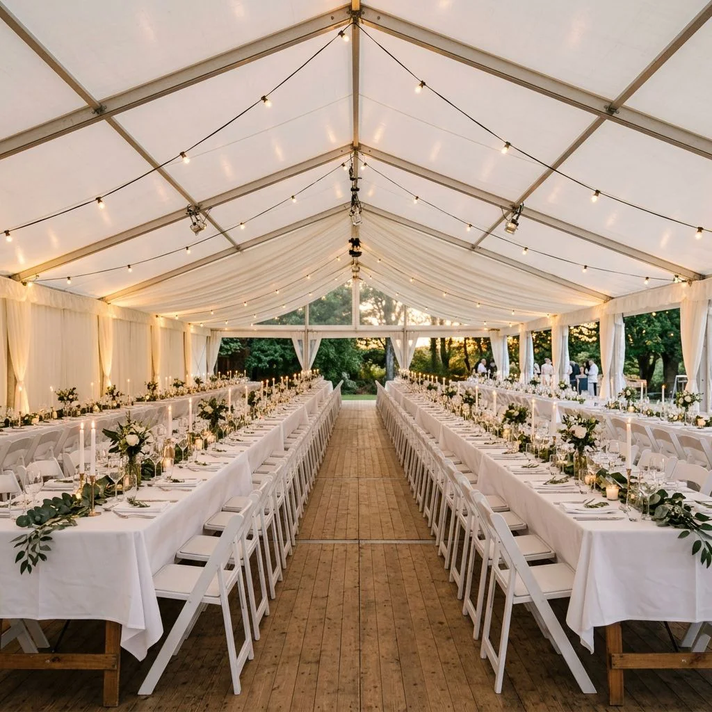 Chapiteau Classic pour une réception de mariage