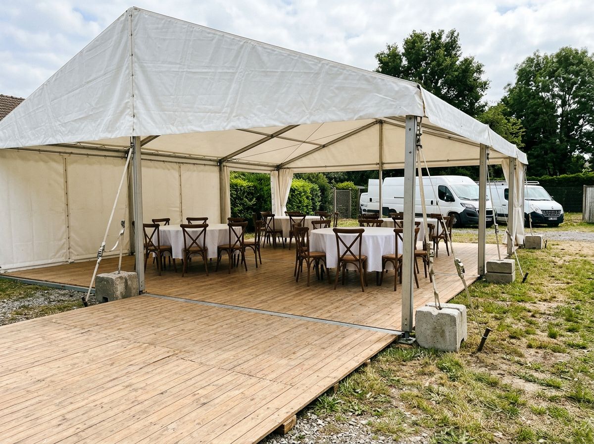 Plancher et revêtement événementiels