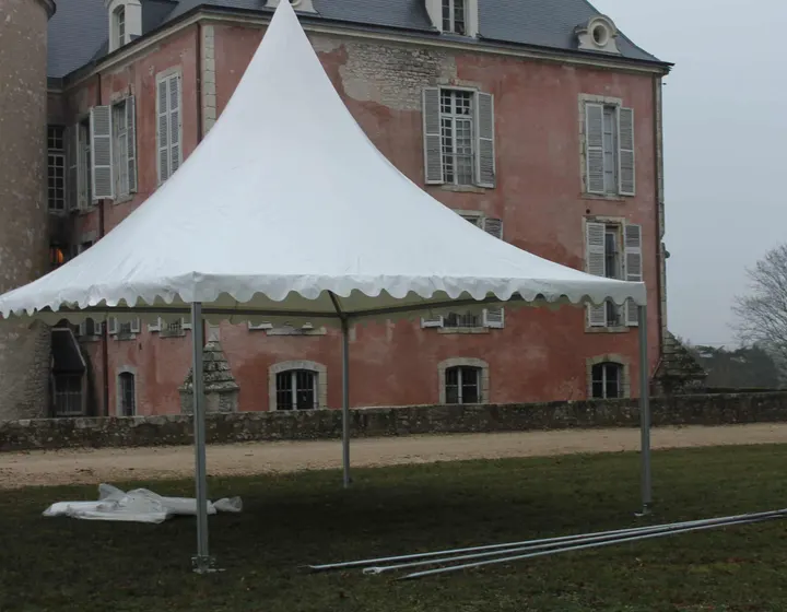 Exemple de structure événementielle pour marché estival